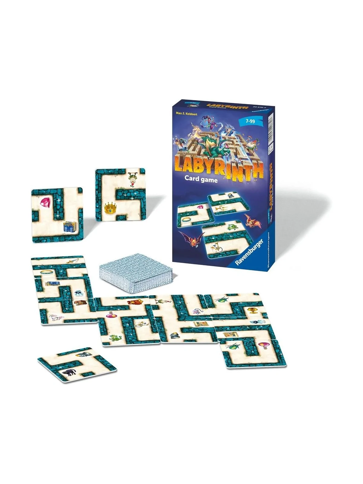 Labyrinth Card Game de Ravensburger en Juegos de Tablero | La Cueva Roja