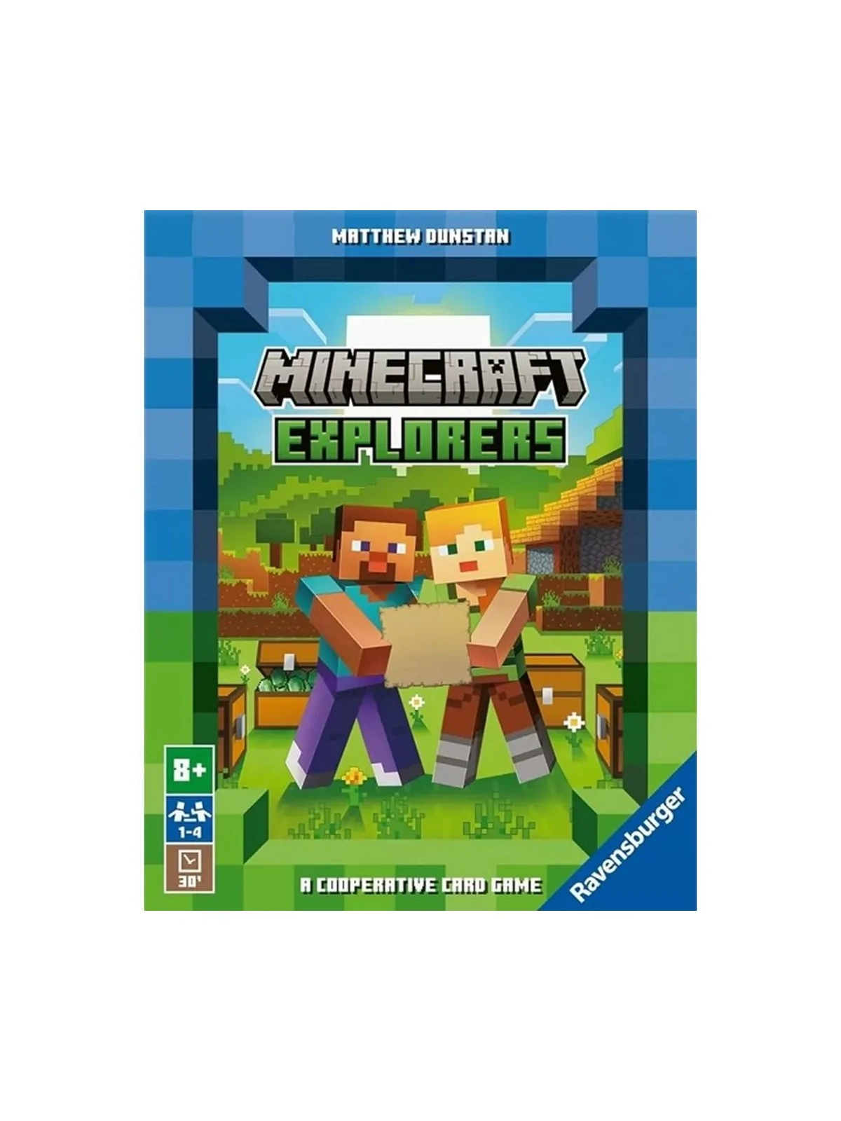 Minecraft: Explorers de Ravensburger en Juegos de Cartas | La Cueva Roja
