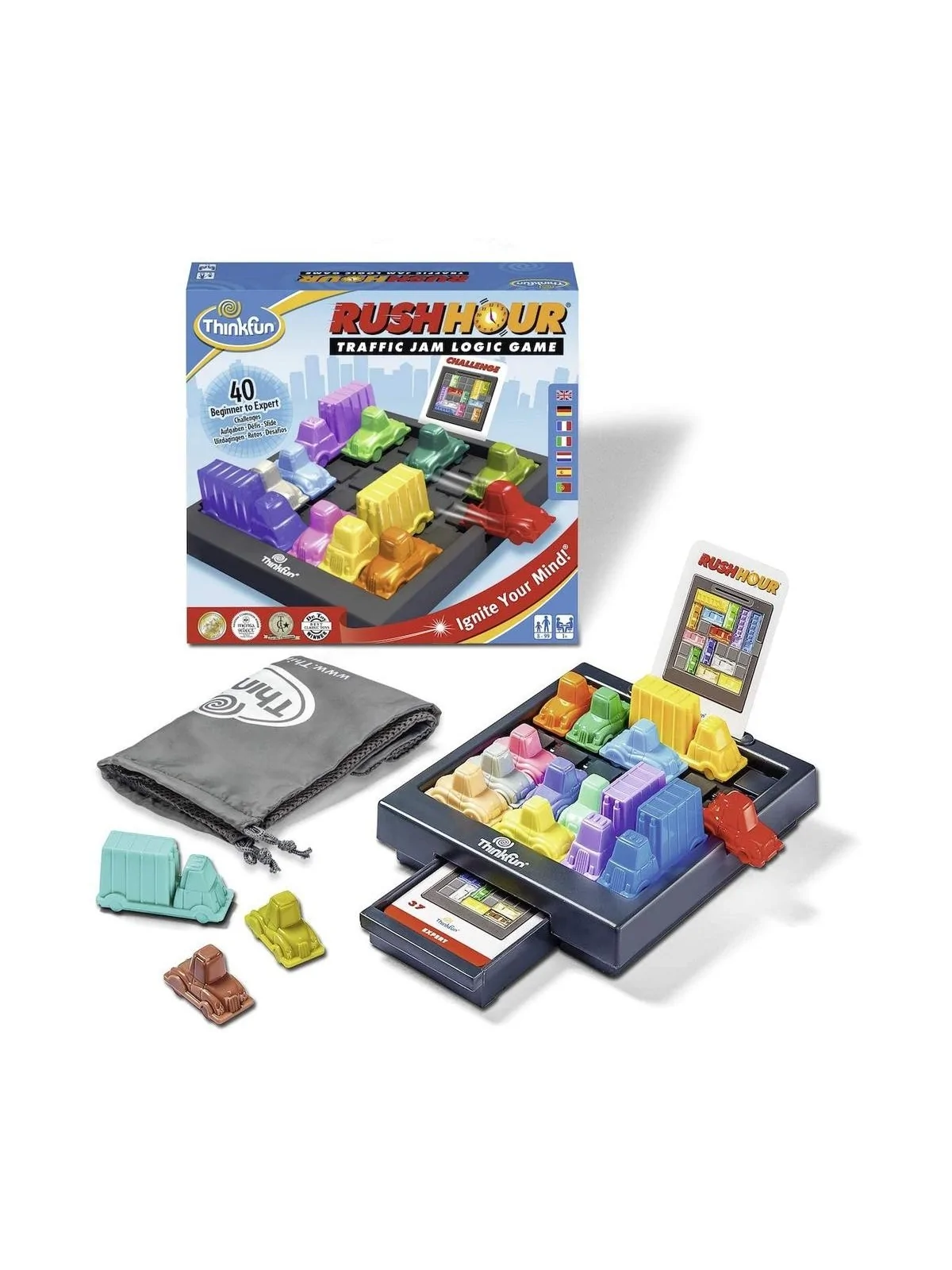 Escapa del Atasco (Rush Hour) de Ravensburger en Juegos de Tablero | La Cueva Roja