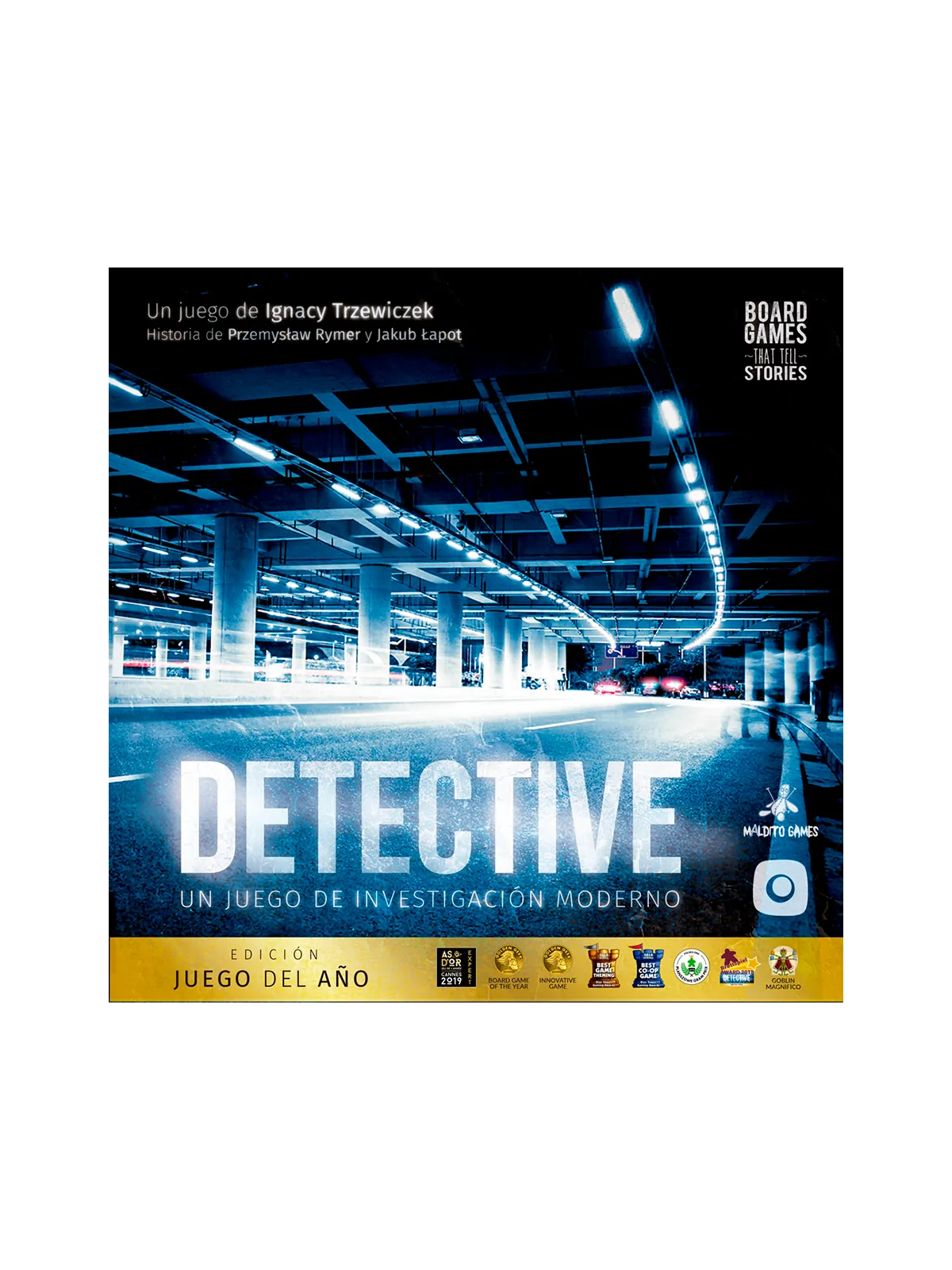 Detective - Edición Juego del Año de Maldito Games en Juegos de Tablero | La Cueva Roja