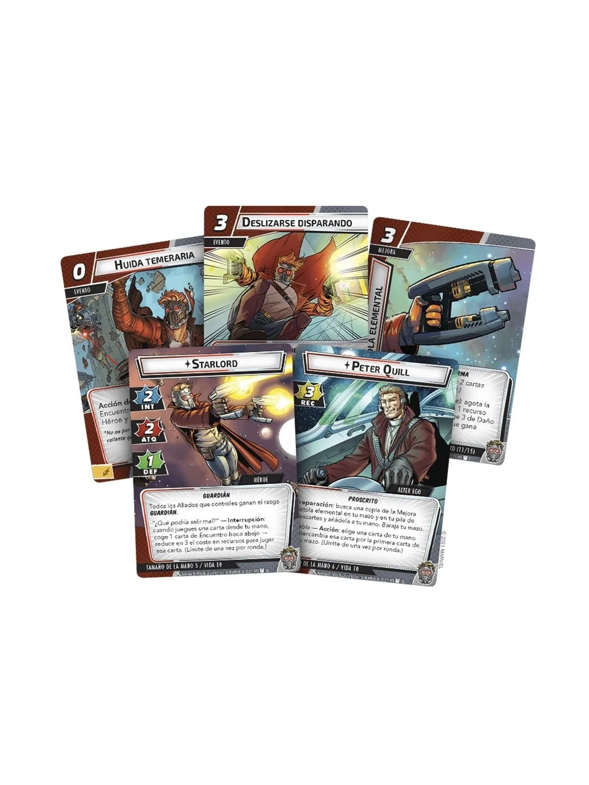 Marvel Champions: Star-Lord de Fantasy Flight Games en Juegos de Cartas | La Cueva Roja