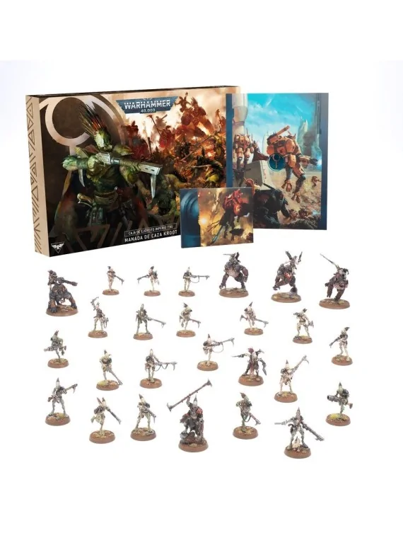 Warhammer 40.000:Caja de Ejército Imperio Tau. Manada de Caza Kroot (56-66) de Games Workshop en WARHAMMER 40.000 | La Cueva Roj