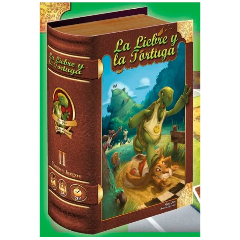 La Liebre y la Tortuga (Cuentos y Juegos) de Devir en Juegos de Tablero | La Cueva Roja