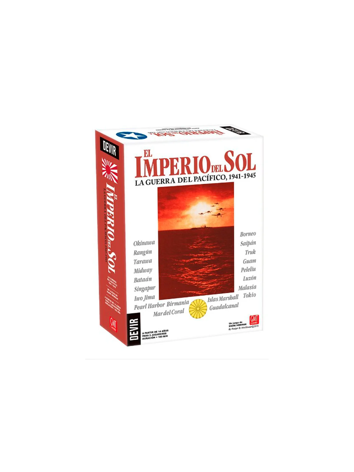 El Imperio del Sol de Devir en Juegos de Tablero | La Cueva Roja