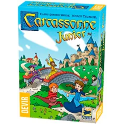 Carcassonne Junior de Devir en Juegos de Tablero | La Cueva Roja