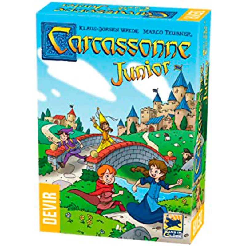 Carcassonne Junior de Devir en Juegos de Tablero | La Cueva Roja