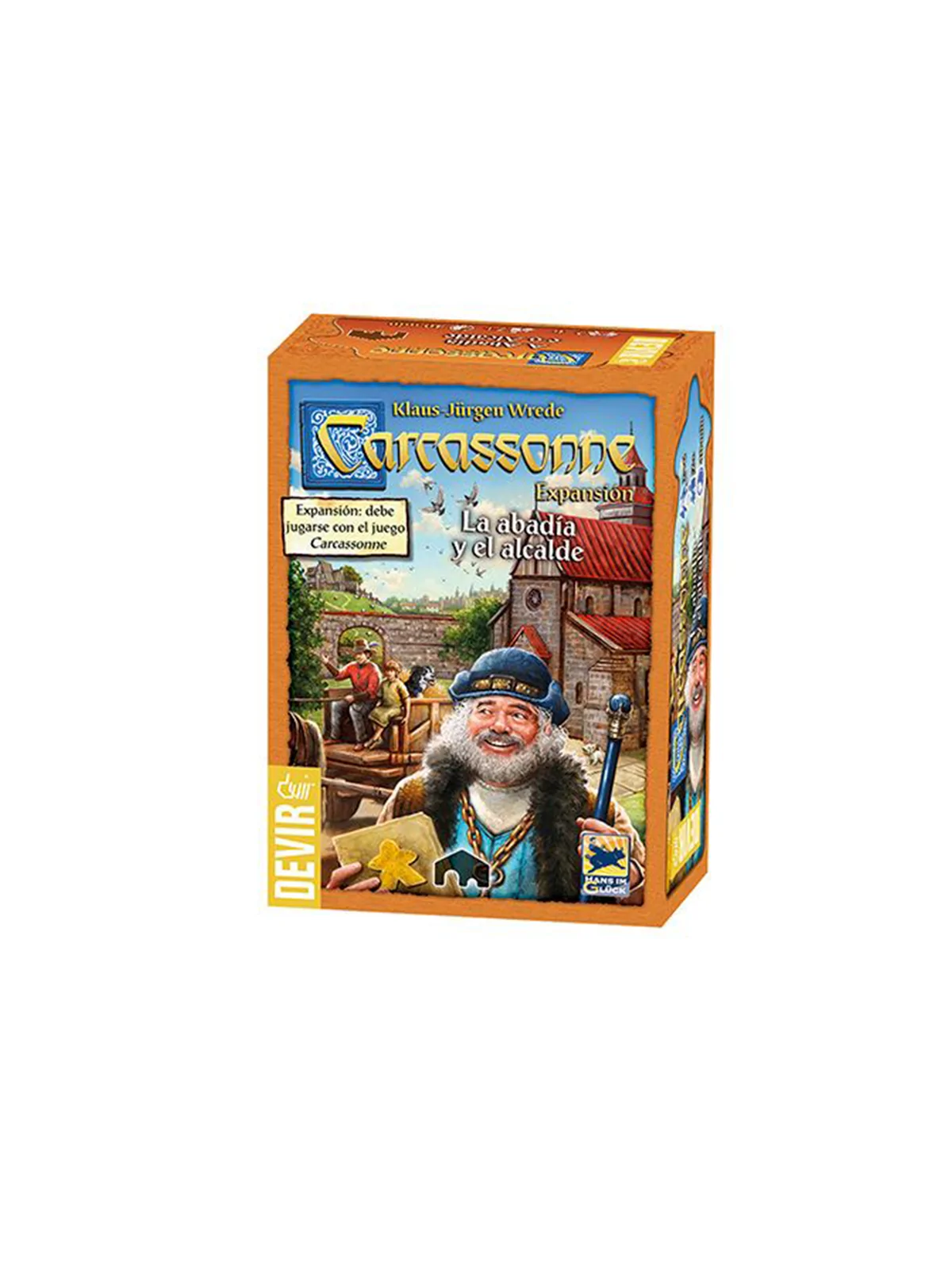 Carcassonne: La Abadía y el Alcalde de Devir en Juegos de Tablero | La Cueva Roja