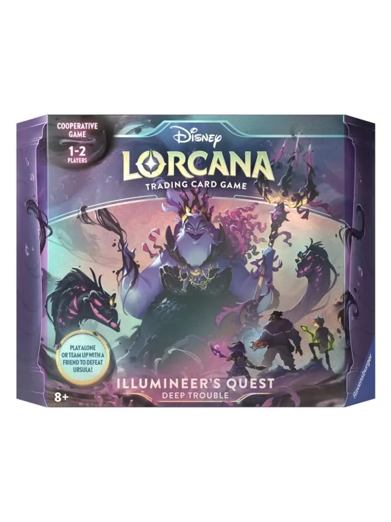 Disney Lorcana TCG  Set de Regalo Illumineer's Quest: Deep Trouble (Inglés) de Ravensburger en Disney Lorcana | La Cueva Roja