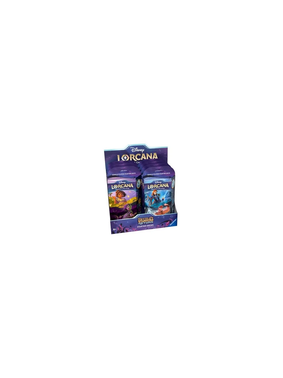 Disney Lorcana TCG Ursula's Return Mazos de Inicio Pack (Inglés) de Ravensburger en Disney Lorcana | La Cueva Roja