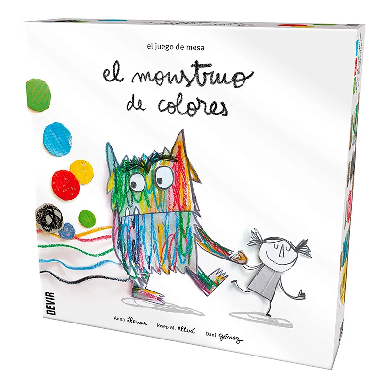 El Monstruo de Colores de Devir en Juegos de Tablero | La Cueva Roja