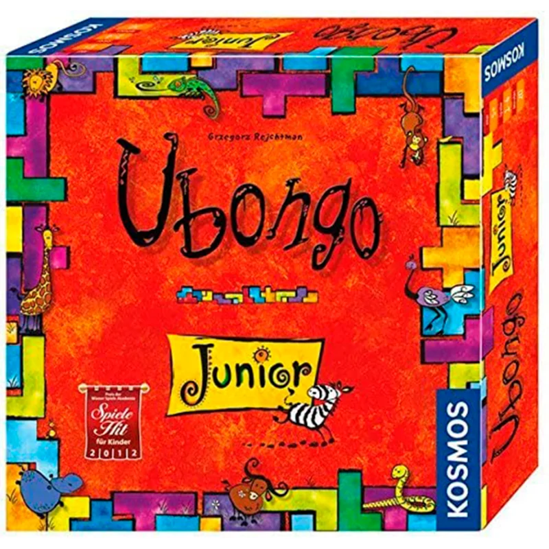 Ubongo Junior de Devir en Juegos de Tablero | La Cueva Roja