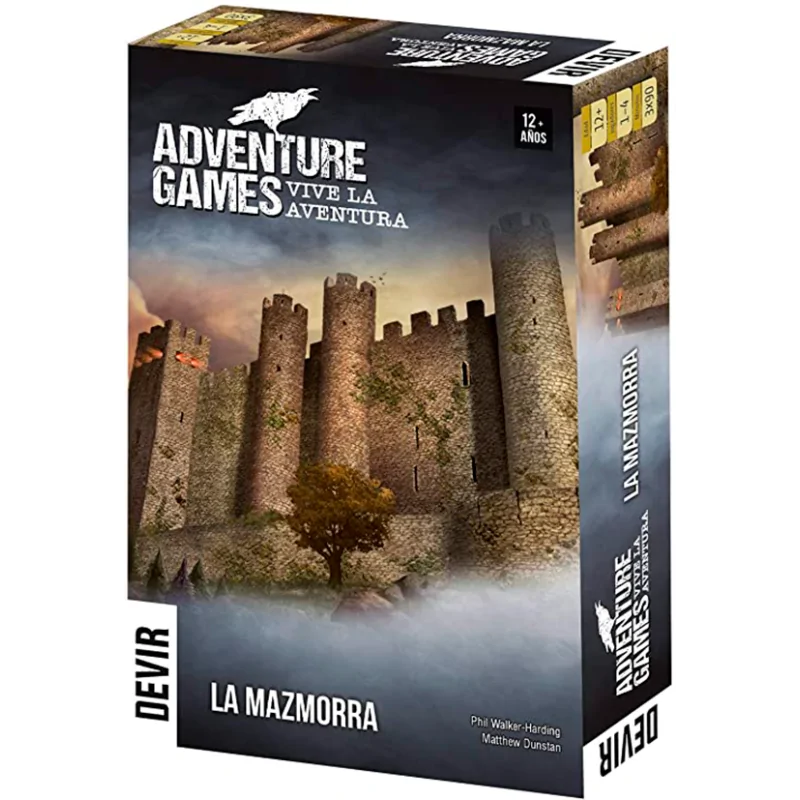 Adventure Games: La Mazmorra de Devir en Juegos de Tablero | La Cueva Roja