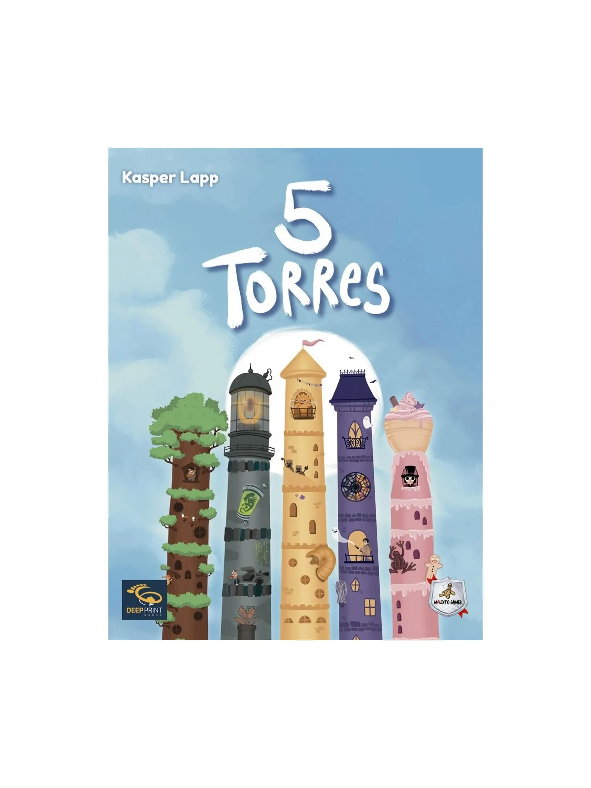 5 Torres de Maldito Games en Juegos de Tablero | La Cueva Roja