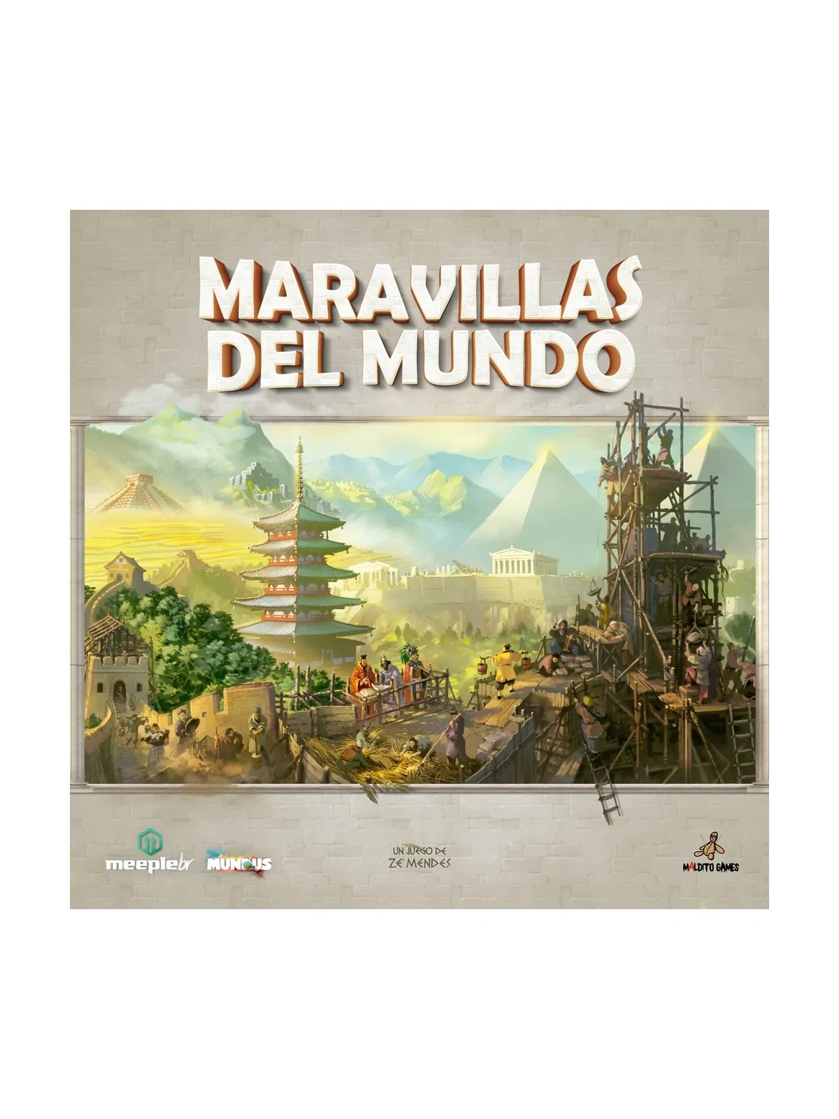 Maravillas del Mundo de Maldito Games en Juegos de Tablero | La Cueva Roja