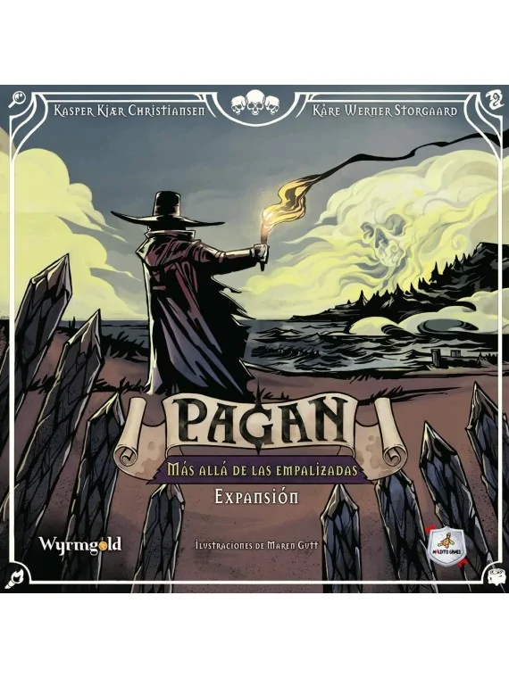 Pagán: El Destino de Roanoke - Más Allá de las Empalizadas de Maldito Games en Juegos de Tablero | La Cueva Roja