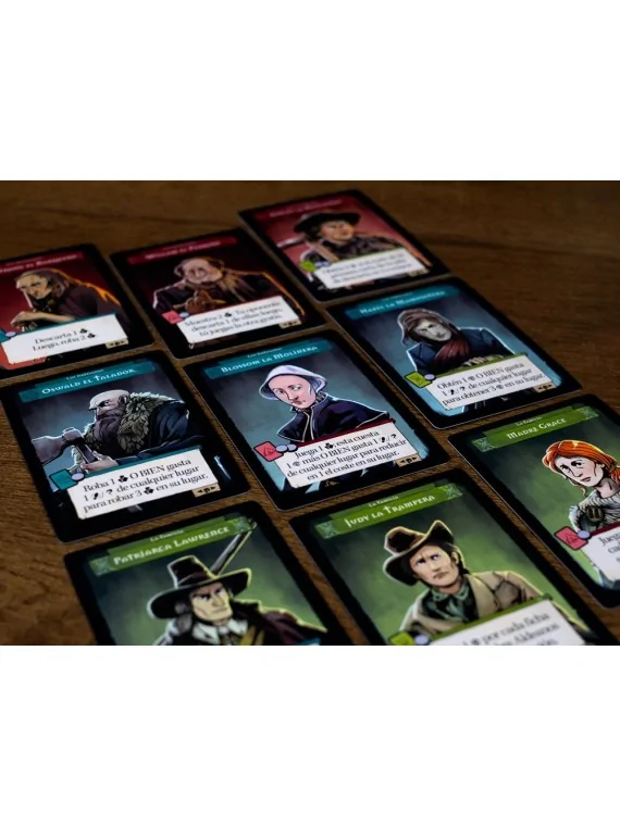 Pagán: El Destino de Roanoke - Más Allá de las Empalizadas de Maldito Games en Juegos de Tablero | La Cueva Roja