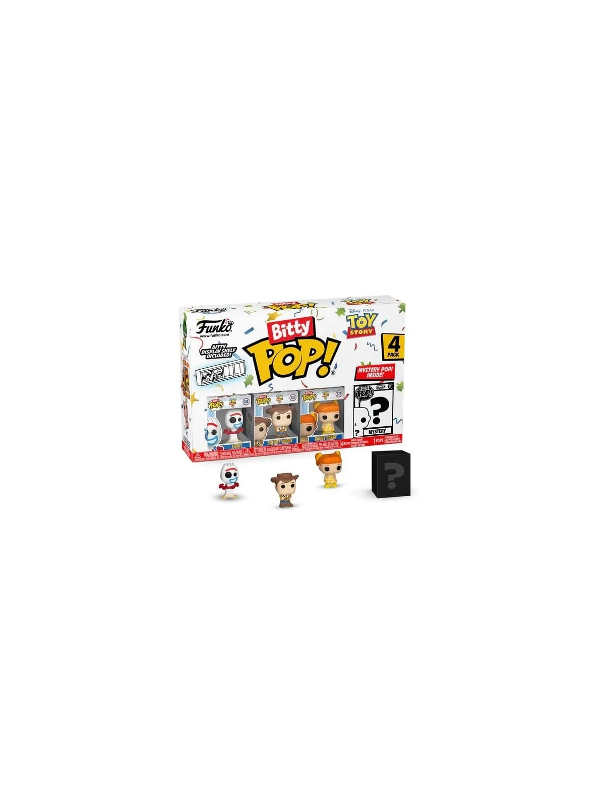 Bitty POP! Toy Story Pack de 4 Figuras Forky de Funko en Funko Pop | La Cueva Roja