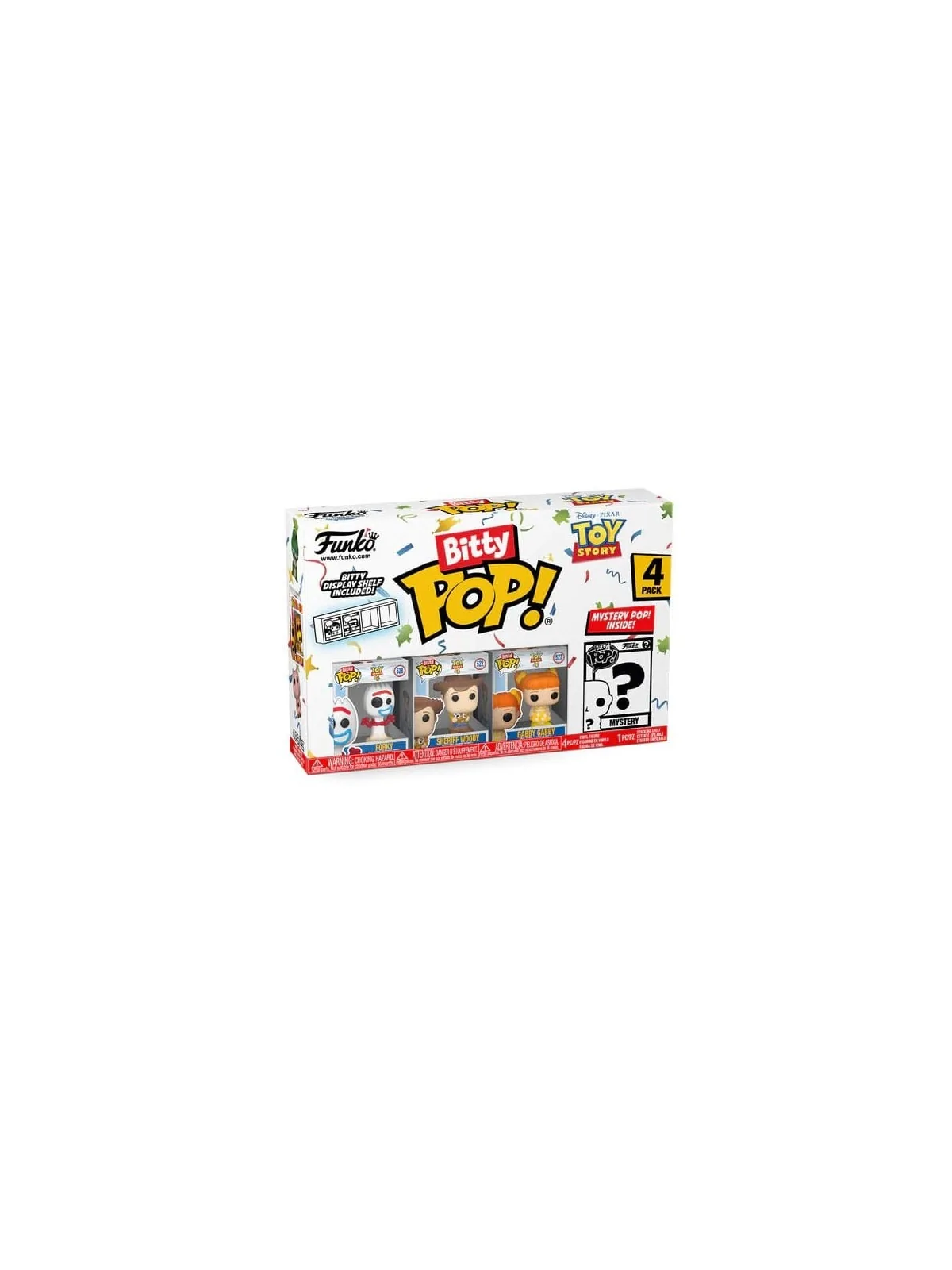 Bitty POP! Toy Story Pack de 4 Figuras Forky de Funko en Funko Pop | La Cueva Roja