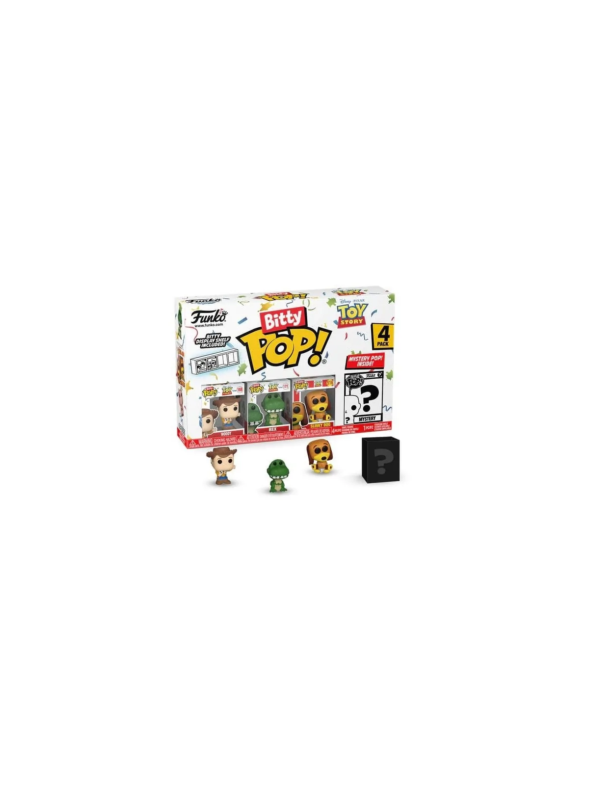 Bitty POP! Toy Story Pack de 4 Figuras Woody de Funko en Funko Pop | La Cueva Roja