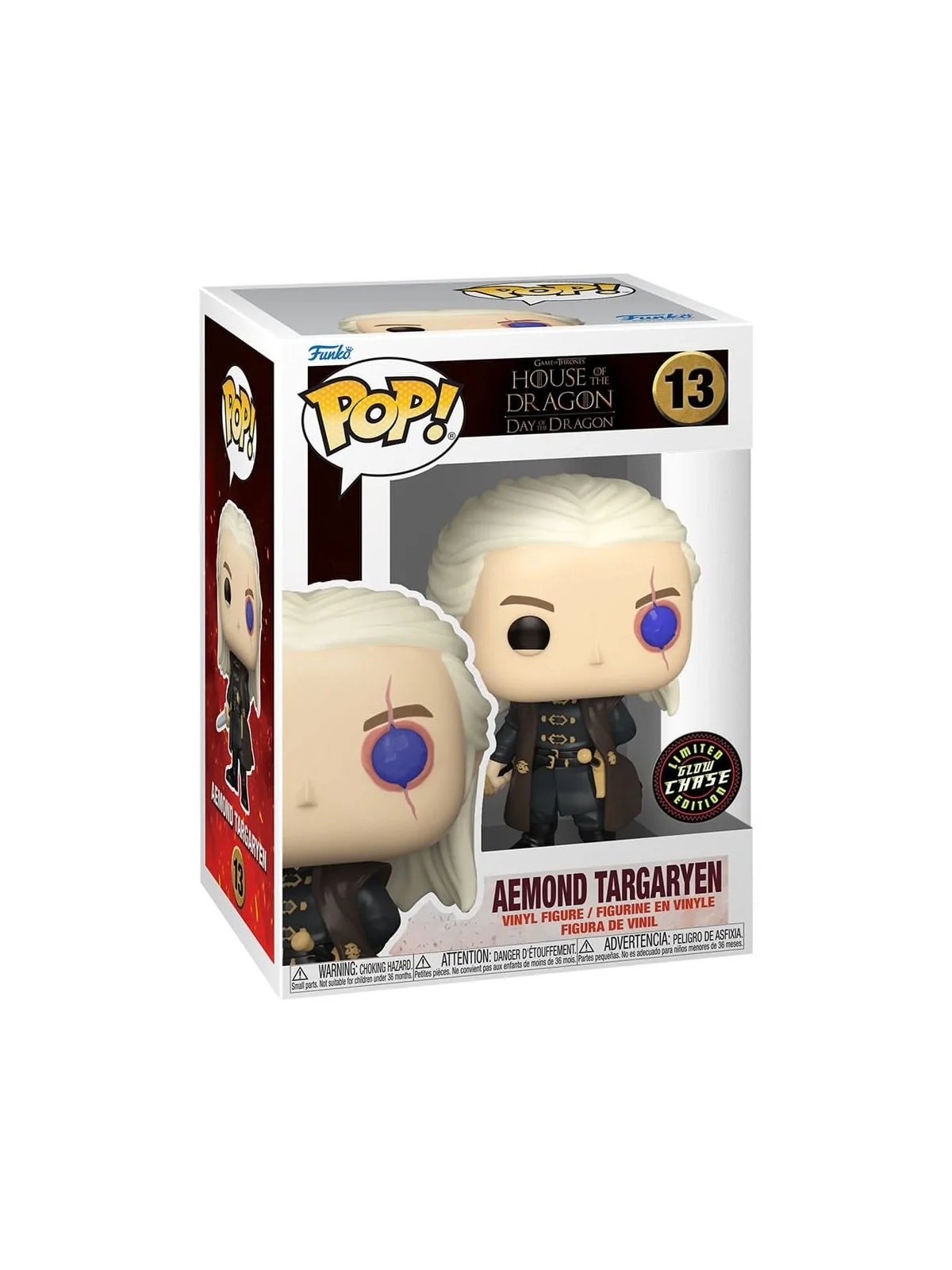 Funko POP! La Casa de Dragón: Aemond Targaryen (13) Chase de Funko en Funko Pop | La Cueva Roja