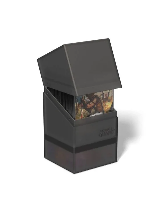 Ultimate Guard Boulder'n'Tray 100+ Onyx de Ultimate Guard en Cajas para Cartas | La Cueva Roja
