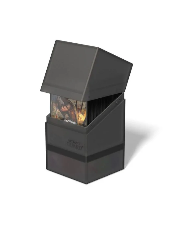 Ultimate Guard Boulder'n'Tray 100+ Onyx de Ultimate Guard en Cajas para Cartas | La Cueva Roja