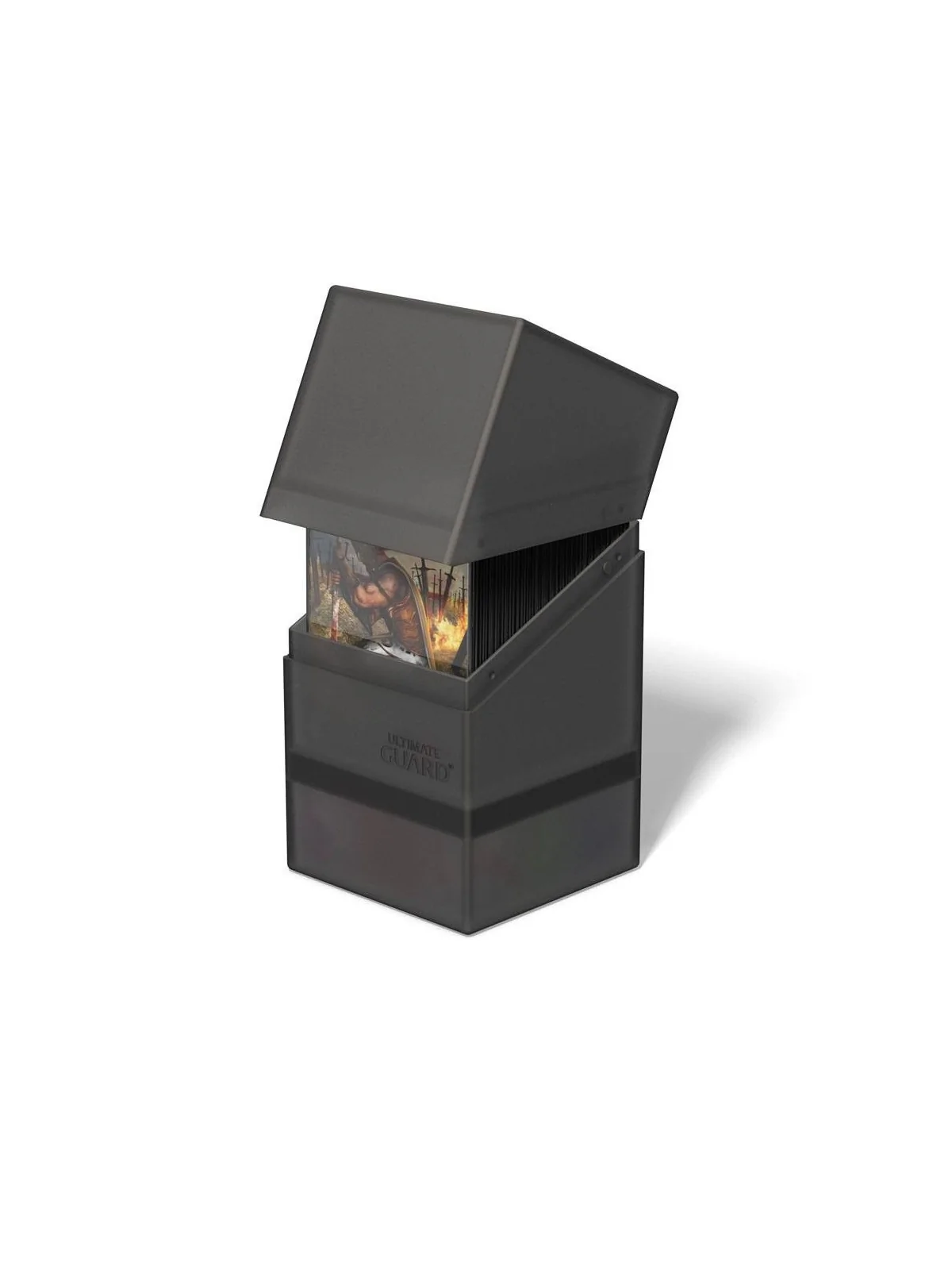Ultimate Guard Boulder'n'Tray 100+ Onyx de Ultimate Guard en Cajas para Cartas | La Cueva Roja