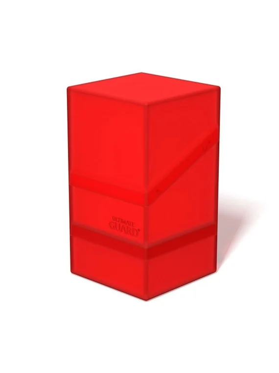 Ultimate Guard Boulder´n´Tray 100+ Ruby de Ultimate Guard en Cajas para Cartas | La Cueva Roja