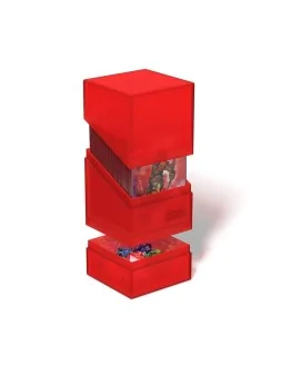 Ultimate Guard Boulder´n´Tray 100+ Ruby de Ultimate Guard en Cajas para Cartas | La Cueva Roja
