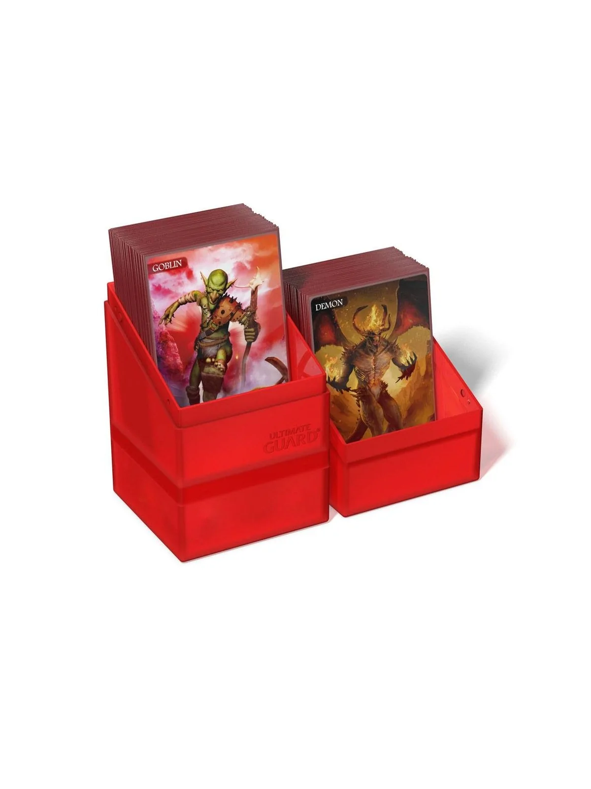 Ultimate Guard Boulder´n´Tray 100+ Ruby de Ultimate Guard en Cajas para Cartas | La Cueva Roja
