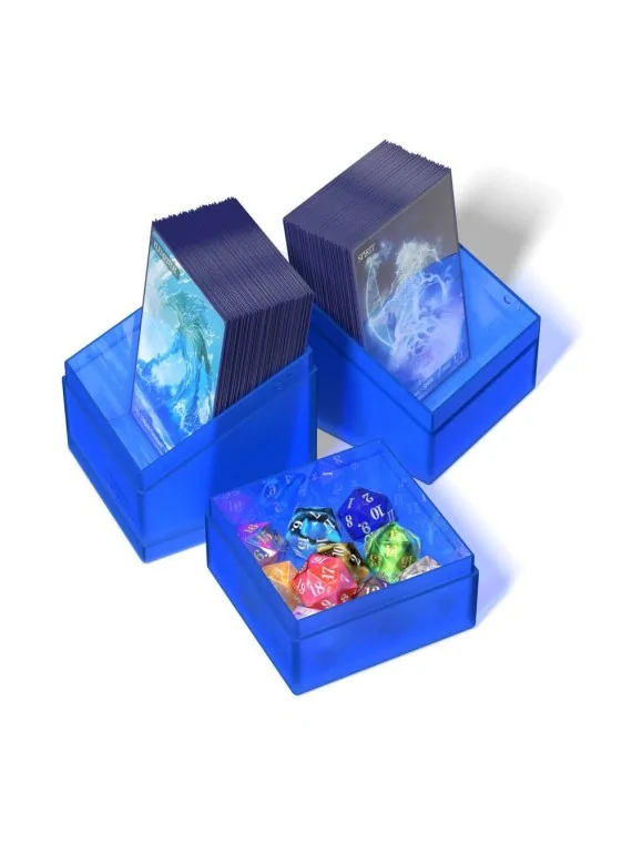Ultimate Guard Boulder´n´Tray 100+ Sapphire de Ultimate Guard en Cajas para Cartas | La Cueva Roja
