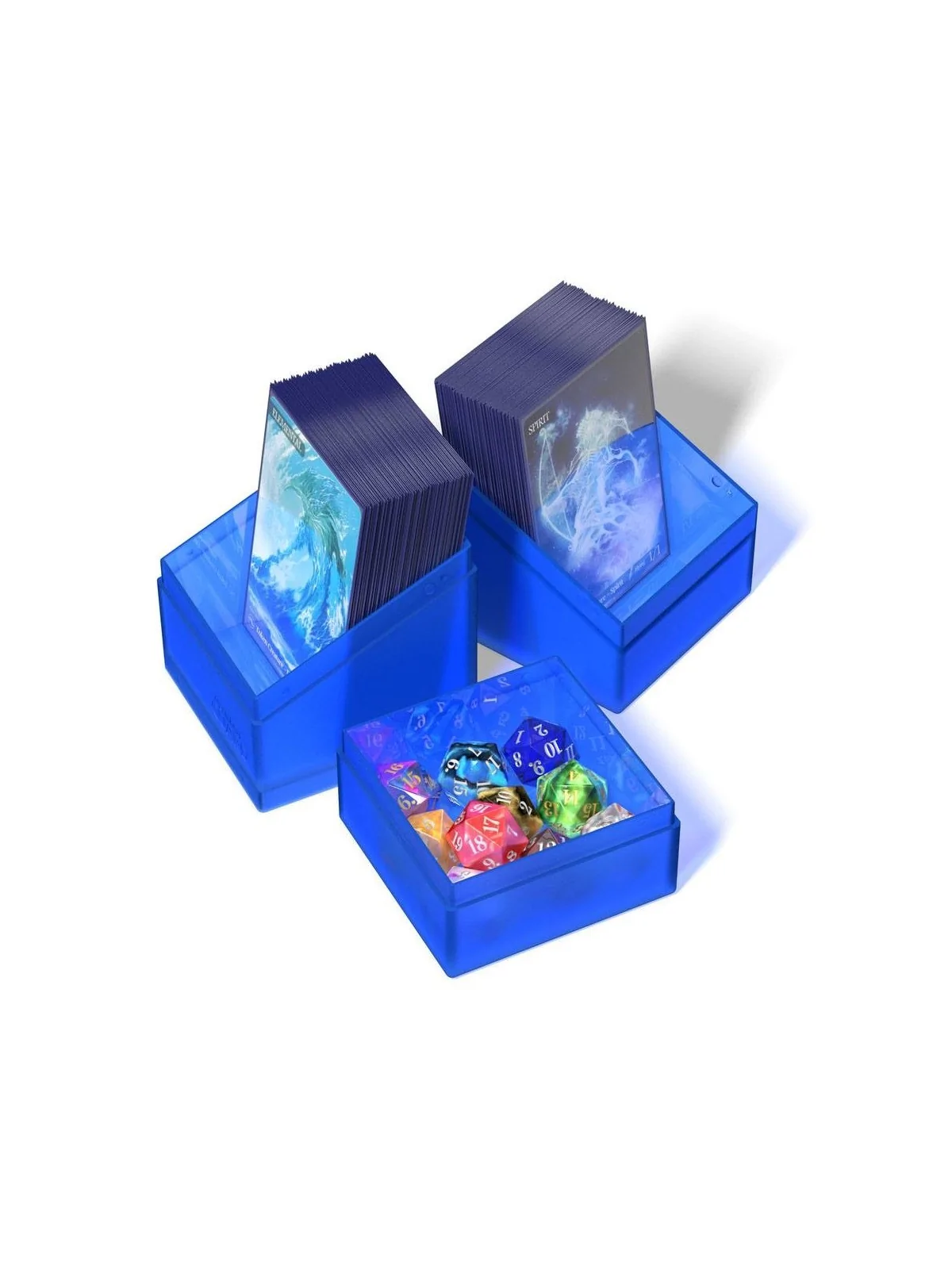 Ultimate Guard Boulder´n´Tray 100+ Sapphire de Ultimate Guard en Cajas para Cartas | La Cueva Roja
