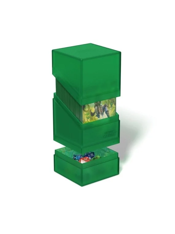 Ultimate Guard Boulder´n´Tray 100+ Emerald de Ultimate Guard en Cajas para Cartas | La Cueva Roja