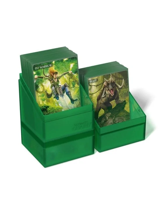 Ultimate Guard Boulder´n´Tray 100+ Emerald de Ultimate Guard en Cajas para Cartas | La Cueva Roja