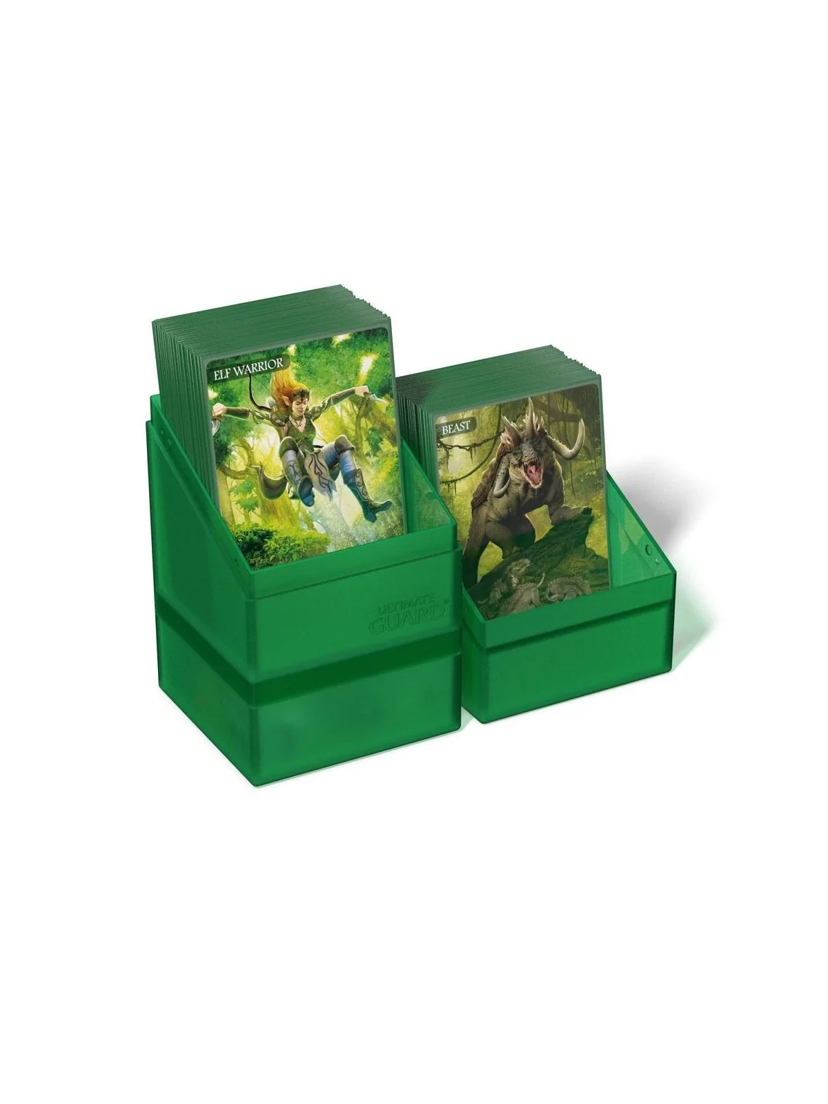 Ultimate Guard Boulder´n´Tray 100+ Emerald de Ultimate Guard en Cajas para Cartas | La Cueva Roja