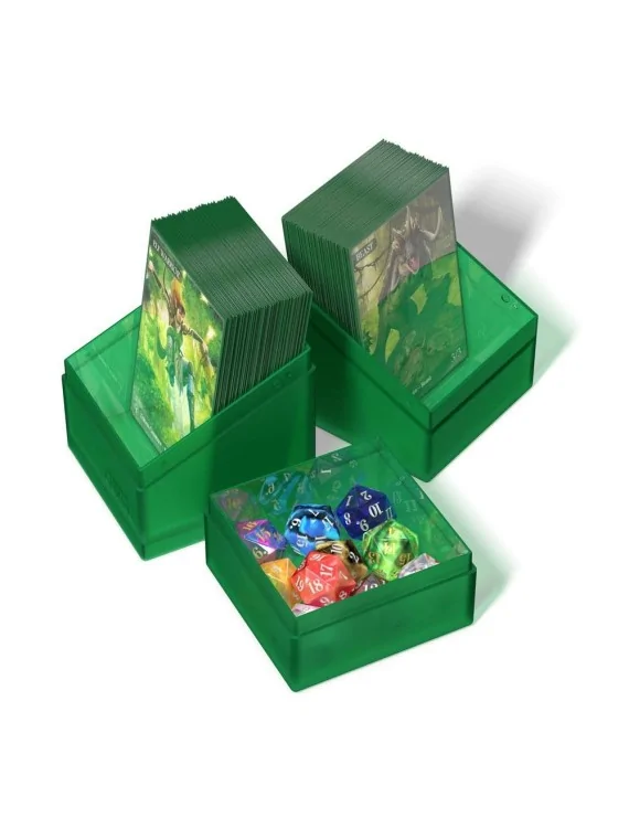 Ultimate Guard Boulder´n´Tray 100+ Emerald de Ultimate Guard en Cajas para Cartas | La Cueva Roja