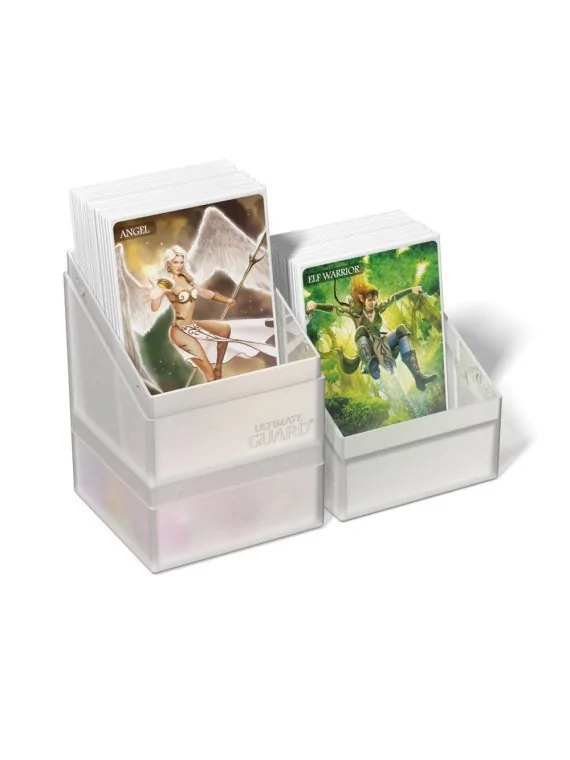 Ultimate Guard Boulder´n´Tray 100+ Frosted de Ultimate Guard en Cajas para Cartas | La Cueva Roja