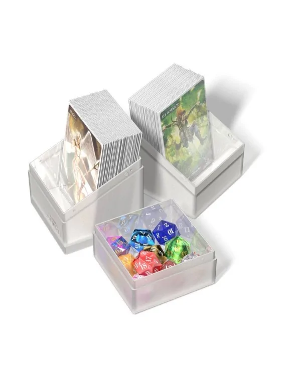 Ultimate Guard Boulder´n´Tray 100+ Frosted de Ultimate Guard en Cajas para Cartas | La Cueva Roja
