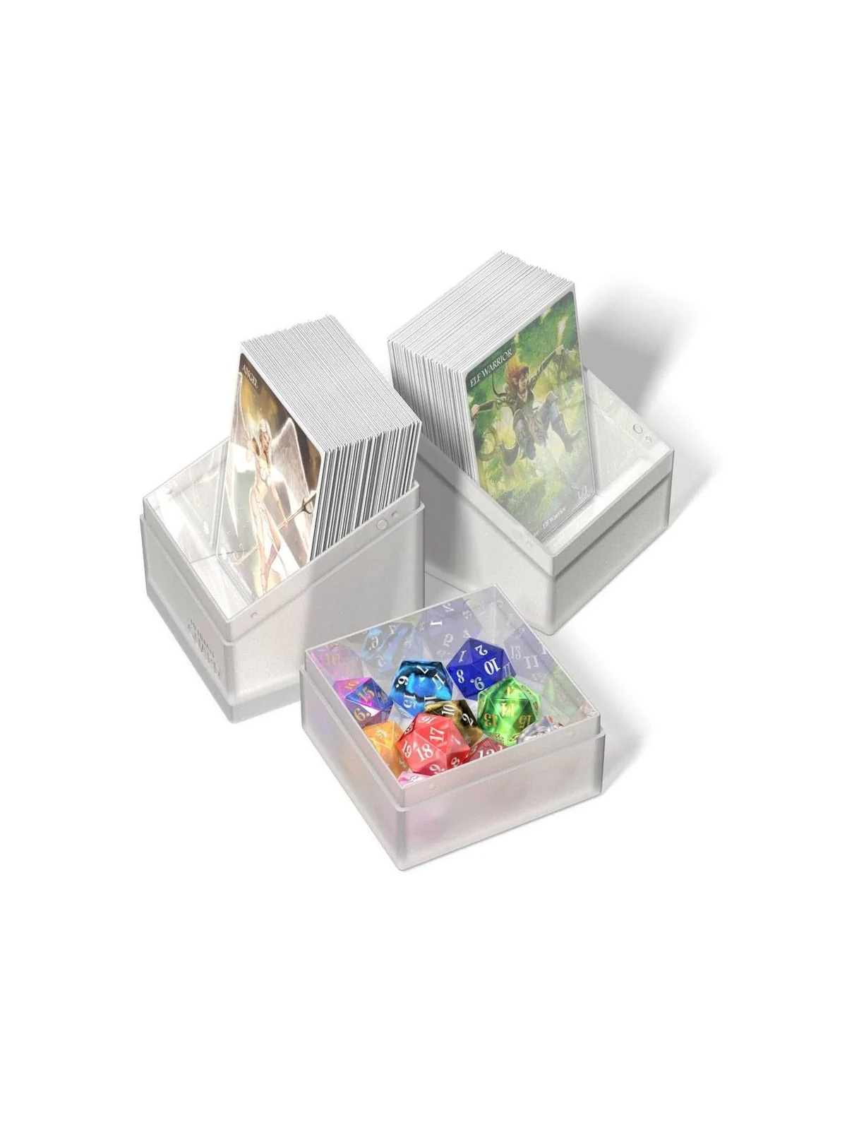 Ultimate Guard Boulder´n´Tray 100+ Frosted de Ultimate Guard en Cajas para Cartas | La Cueva Roja