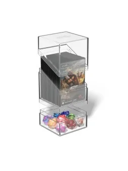 Ultimate Guard Boulder´n´Tray 100+ Transparente de Ultimate Guard en Cajas para Cartas | La Cueva Roja