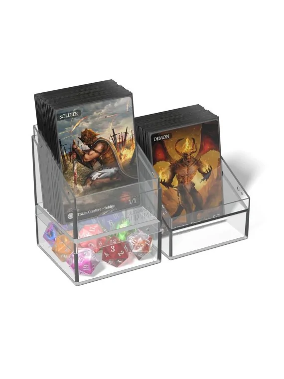 Ultimate Guard Boulder´n´Tray 100+ Transparente de Ultimate Guard en Cajas para Cartas | La Cueva Roja