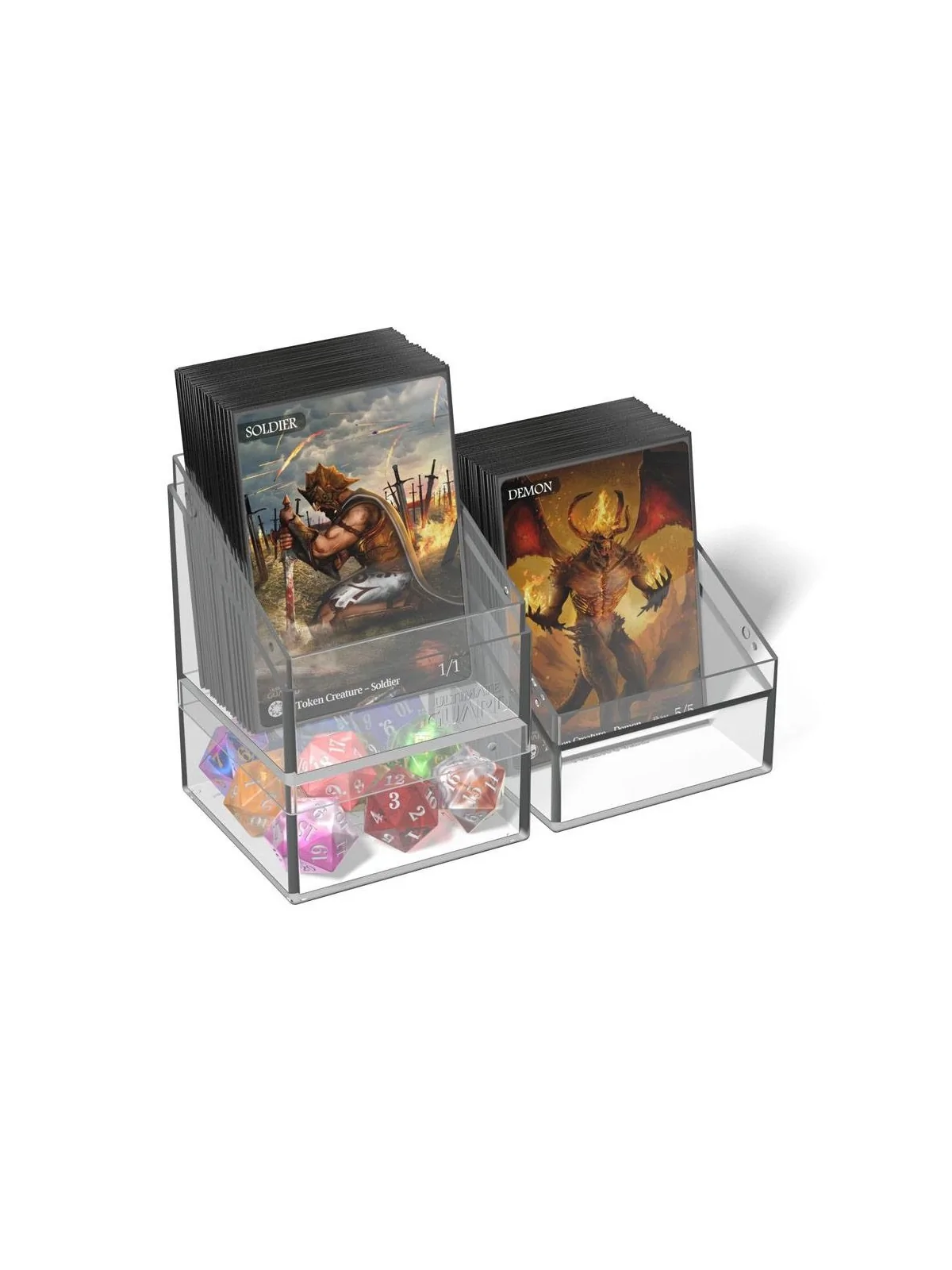 Ultimate Guard Boulder´n´Tray 100+ Transparente de Ultimate Guard en Cajas para Cartas | La Cueva Roja