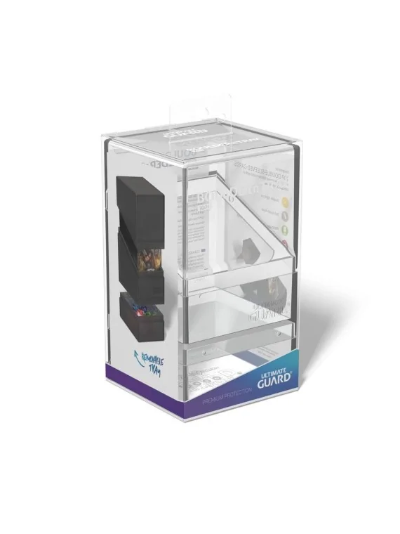 Ultimate Guard Boulder´n´Tray 100+ Transparente de Ultimate Guard en Cajas para Cartas | La Cueva Roja