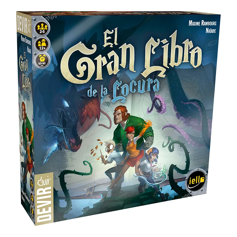 El Gran Libro de la Locura de Devir en Juegos de Tablero | La Cueva Roja