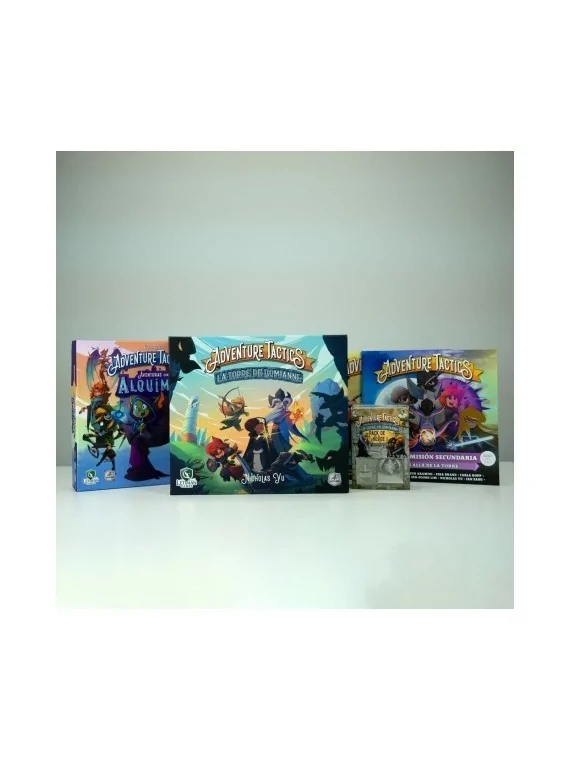 Pack Adventure Tactics: La Torre Dominane de Maldito Games en Juegos de Tablero | La Cueva Roja