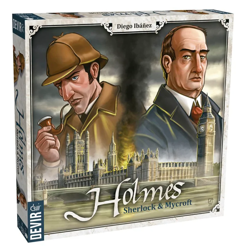 Holmes, Sherlock y Mycroft de Devir en Juegos de Tablero | La Cueva Roja