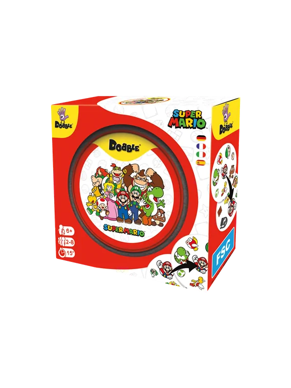 Dobble Super Mario de Zygomatic en Juegos de Tablero | La Cueva Roja