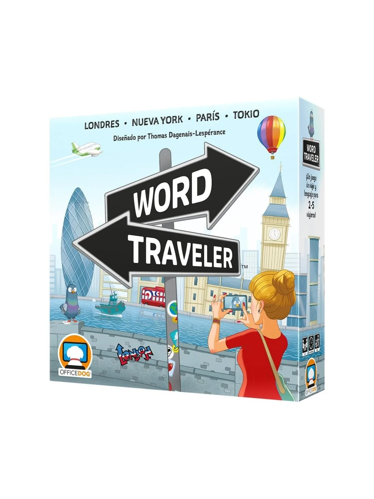 Word Traveler de Juegos en Juegos de Tablero | La Cueva Roja