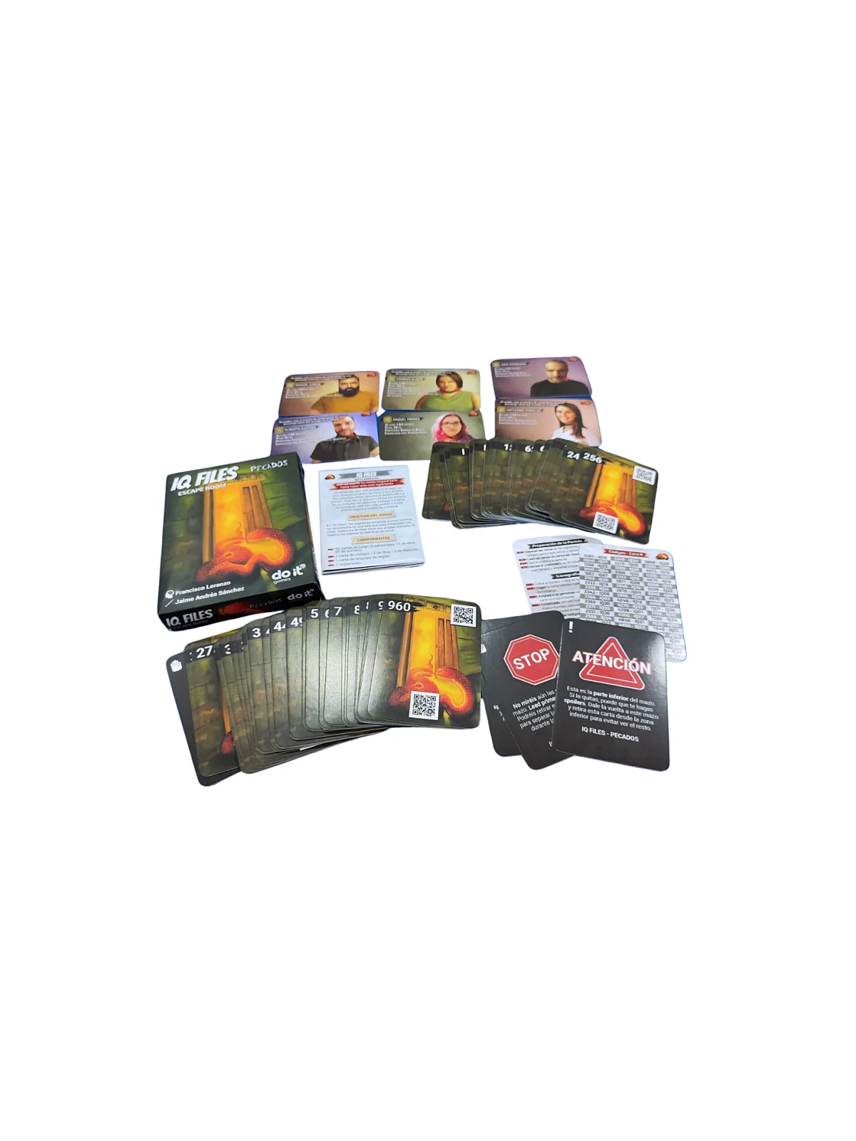 Iq Files: Pecados de Do It Games en Juegos de Cartas | La Cueva Roja