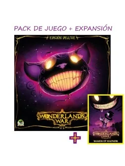 Pack Wonderland's War Deluxe Edición Limitada + Shard of Madness Expansión de Last Level en Juegos de Tablero | La Cueva Roja